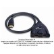 HDMI Switch 2X1 selector de video manual o inteligente